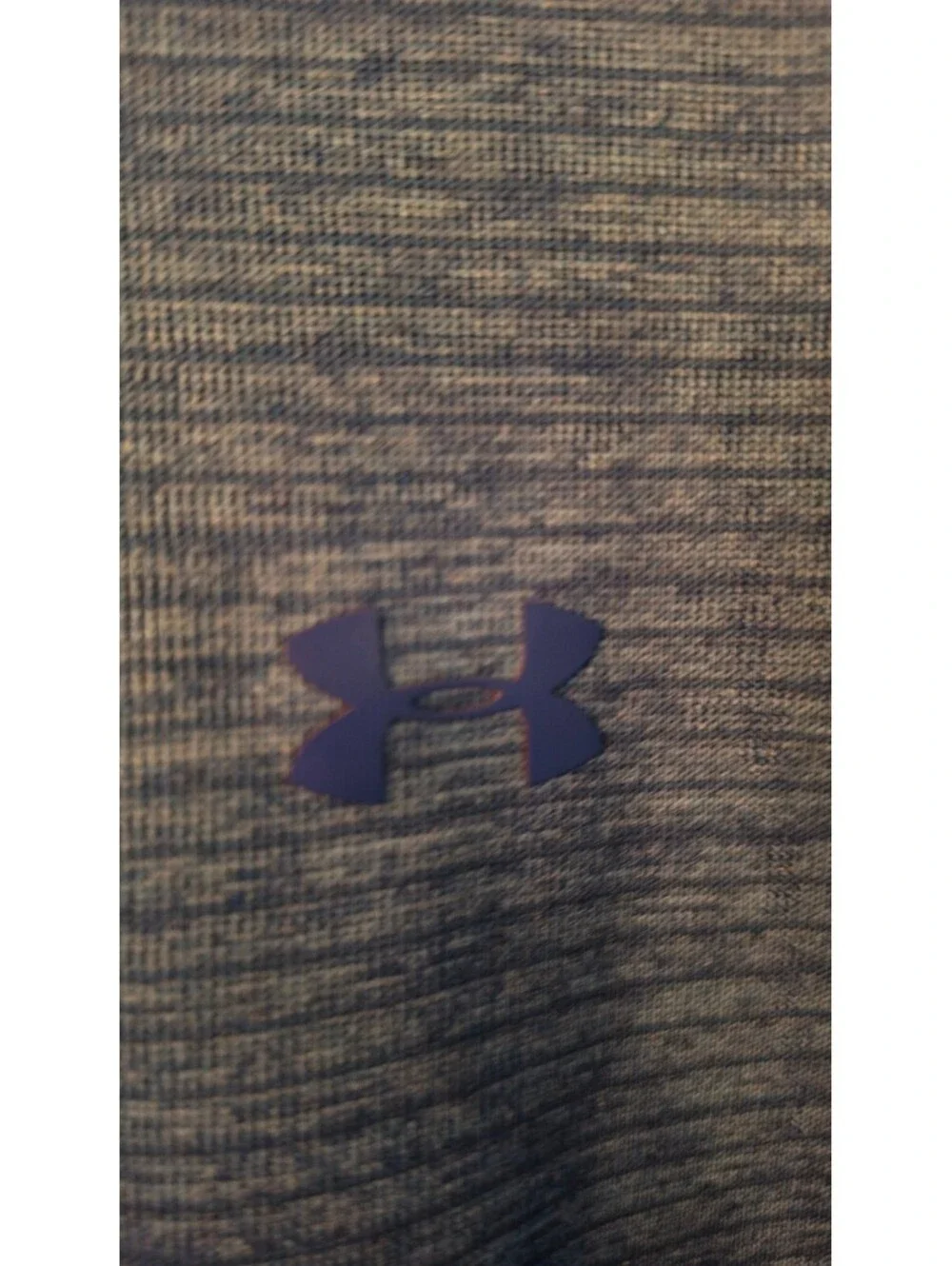 Under Armour ColdGear 1/4 Zip Pullover Mens XL Blue Loose Long Sleeve